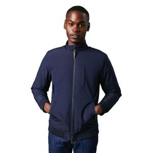 Maine Mens Short Wadded Blouson Jacket / Navy